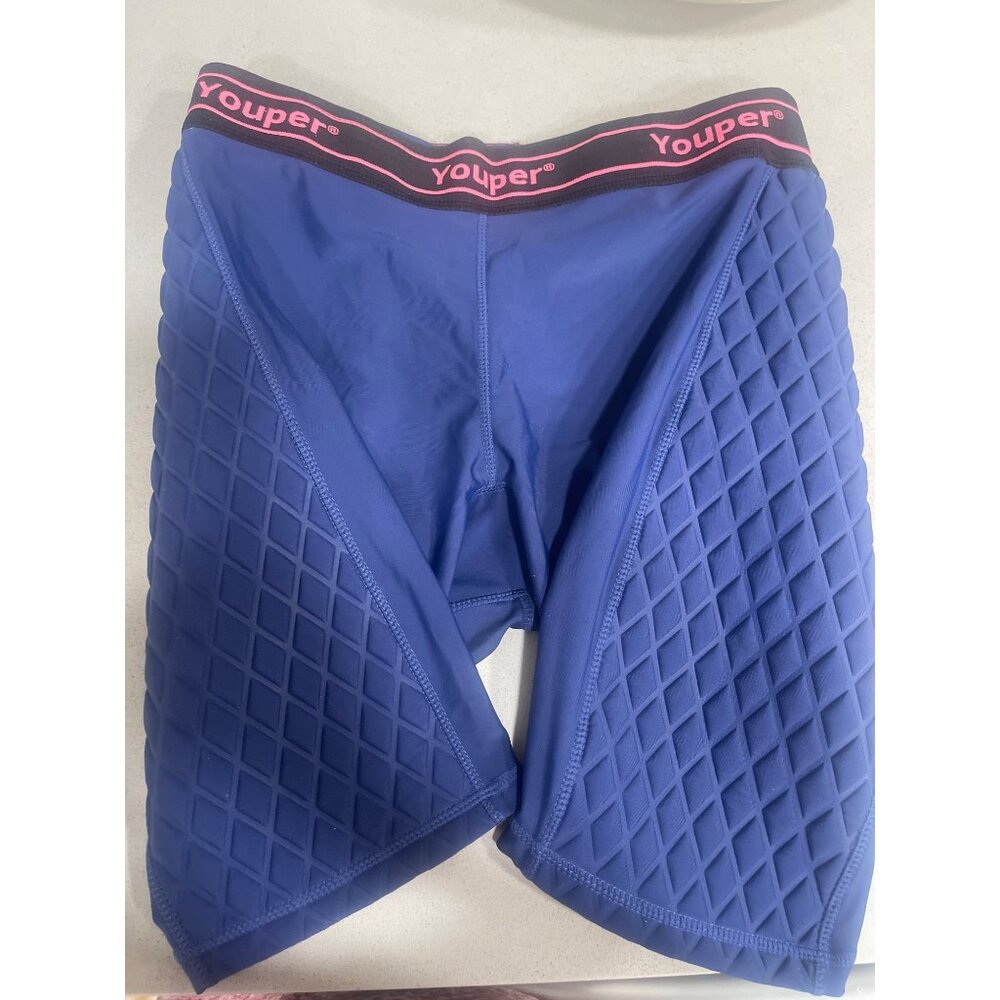 Youper Women's Classic Softball Sliding Shorts, Compression Padded Slider Shorts